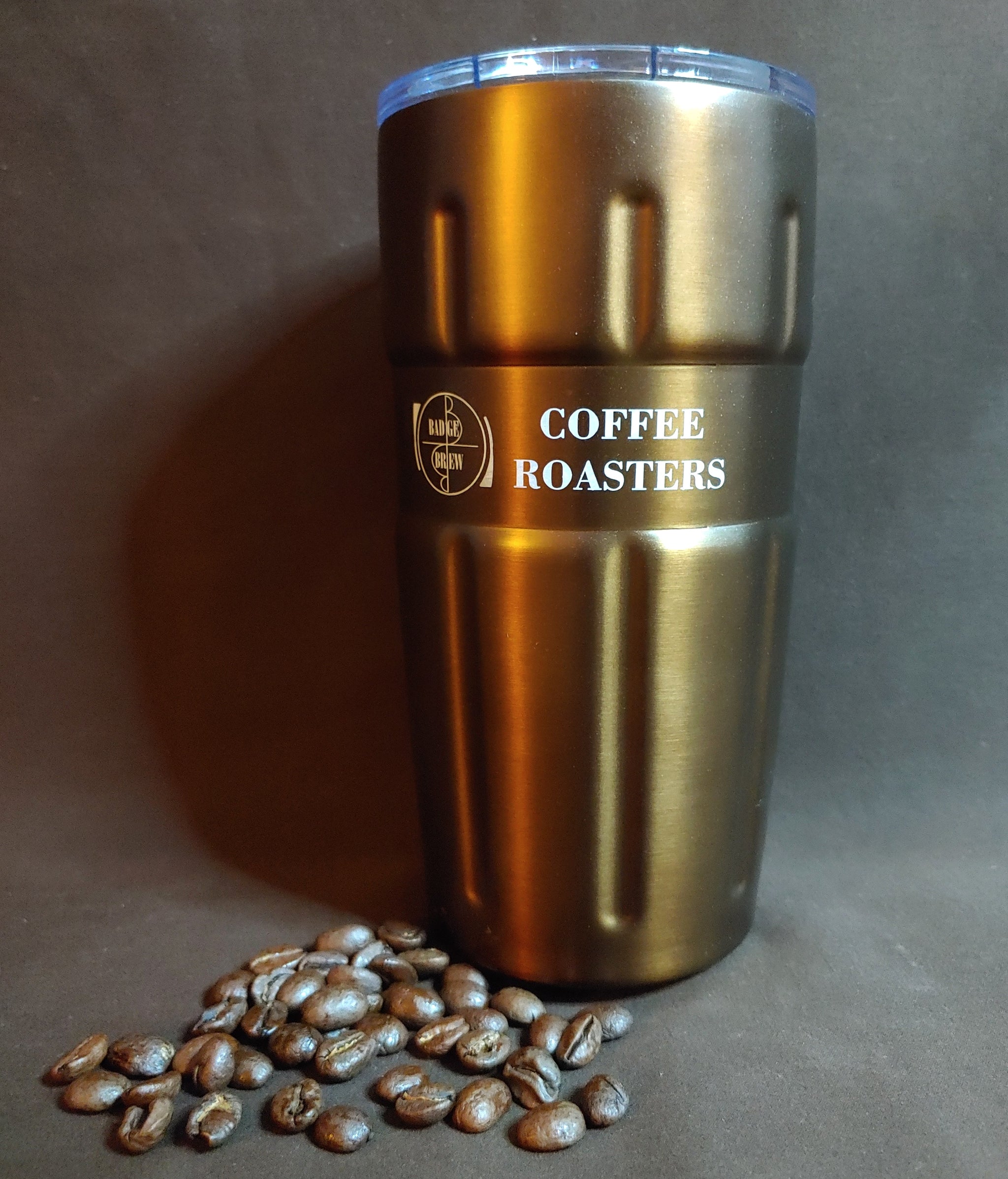 BRONZE TRAVEL COFFEE MUG